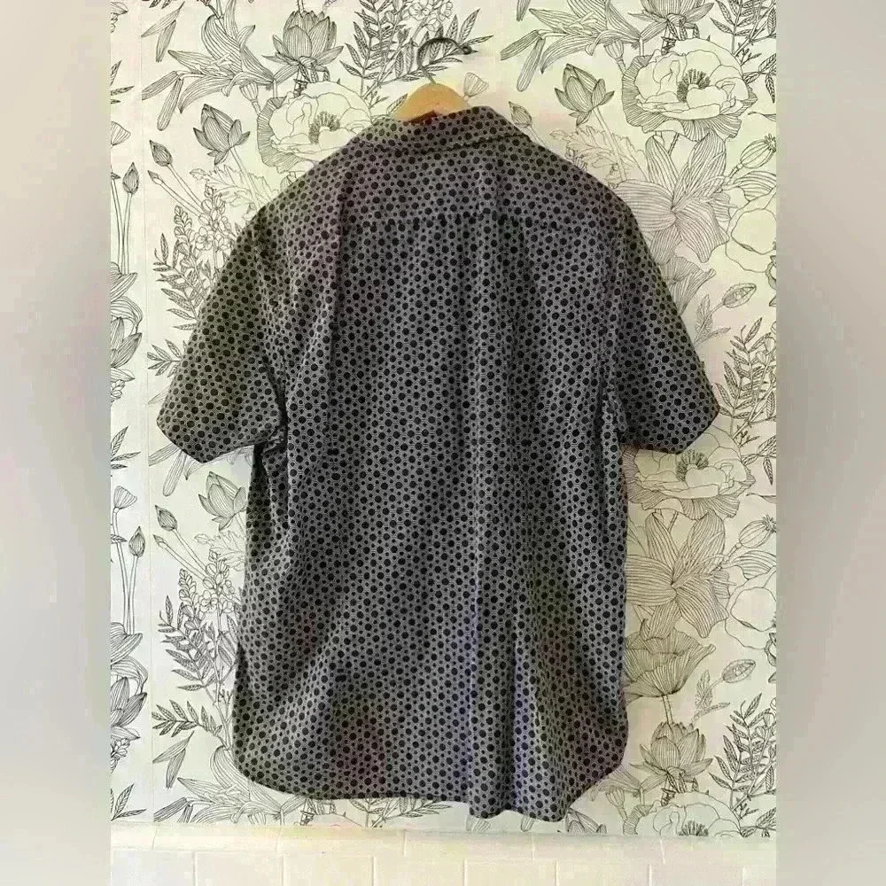 Ted Baker Patterned  Button-up Men’s Shirt Size 6 - Picture 3 of 4